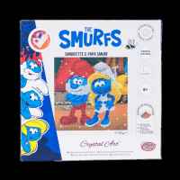 Арт комплект за диамантено изкуство Craft Buddy, Смърфиета и Татко Смърф-HDImH.jpeg