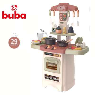 Детска кухня Buba Home Kitchen, Ретро розова