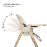 Столче за хранене Lorelli Tummy time, Black-HSisG.jpeg