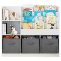 Дървен органайзер Ginger Home, бял-HWOXN.jpeg