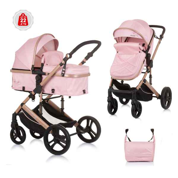 Комбинирана бебешка количка 2в1 Chipolino Аморе, фламинго-Hkkbq.jpeg