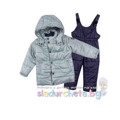 Детско яке с гащеризон Вега-М, олив