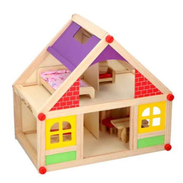 Дървена къща за кукли Marionette с аксесоари-Hw9Fv.jpg