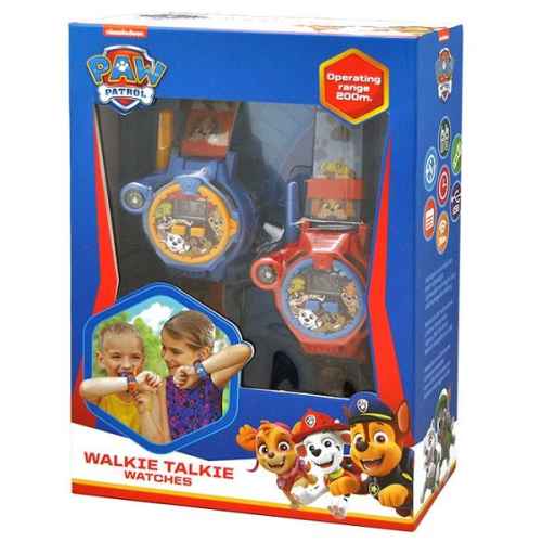 Комплект 2 в 1 часовник и уоки токи Kids Licensing, Paw Patrol 2бр.