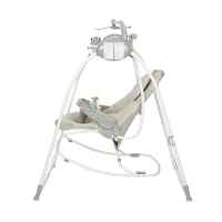 Бебешка люлка и шезлонг Lorelli Tango, BEIGE DOTS-ICiBH.jpeg