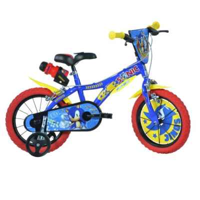 Детски велосипед Dino Bikes Sonic 14“, червен