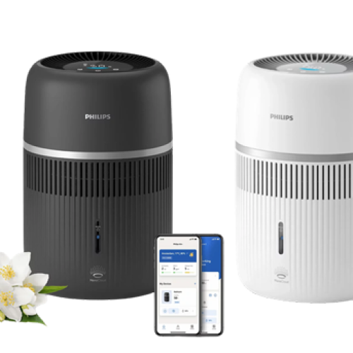 Овлажнител за въздух Philips Air HU4210/03 / HU4210/04, серия 4000, черен