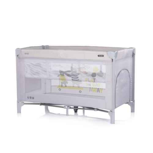 Бебешка преносима кошара Chipolino Ариел, платина