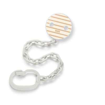 Синджир за биберон NUK, Бежов райе