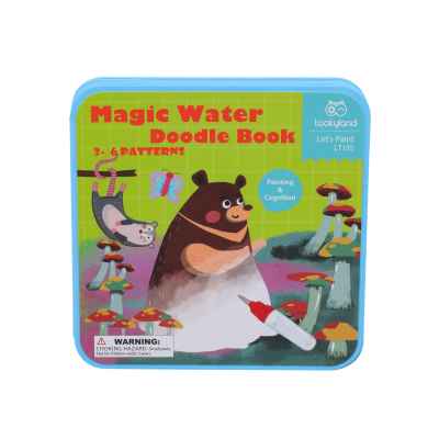 Магическа книжка за оцветяване с вода Tooky Land