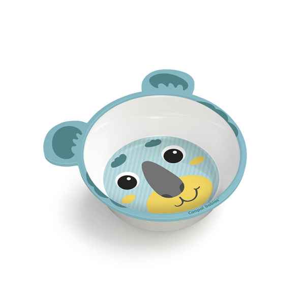 Меламинова купа с ушички Canpol Transparent 4м+ 490мл, тюркоаз-IbDQi.jpg