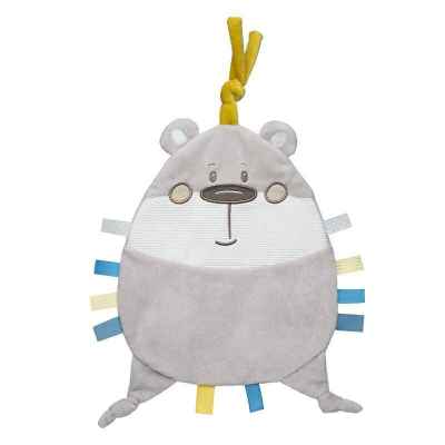 Мека играчка за гушкане Canpol Pastel Friends, сива