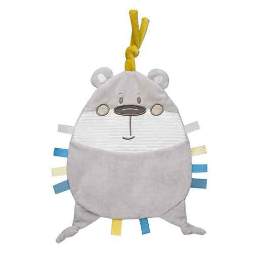 Мека играчка за гушкане Canpol Pastel Friends, сива