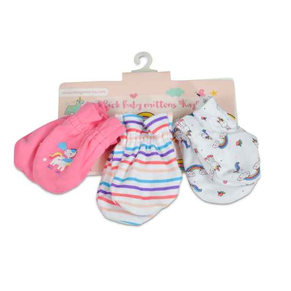 Бебешки ръкавици за новородено Cangaroo Kay, розови-IgVo0.jpeg