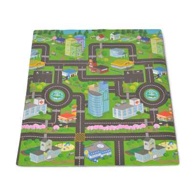 Килим за игра Moni Toys City Map, Малък