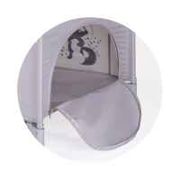 Бебешка кошара Chipolino Релакс с падаща страна, маршмелоу-IjWuK.jpeg