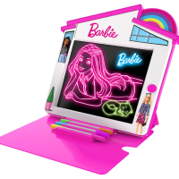 Светеща дъска за рисуване Comsed Premium Glow Pad, Barbie-Is0q5.png