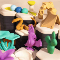 Настолна игра Ravensburger GraviTrax Junior, Стартов комплект: Start L Джунгла-IxpSQ.png