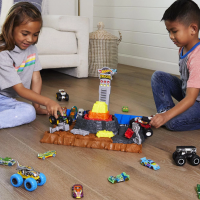 Монстер Тракс Hot Wheels, Комплект арена за разбивачи с 1 кола-JCb0v.png