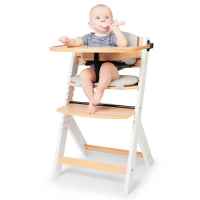 Столче за хранене KinderKraft ENOCK с възглавница, Бяло-JDxNk.jpg