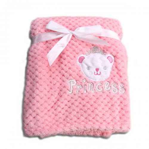 Бебешко одеяло Cangaroo Freya 110/80 розовo