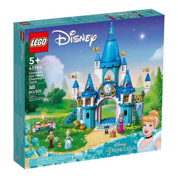 Конструктор LEGO Disney Princess Замъкът на Пепеляшка и Чаровния принц-JH17X.jpg