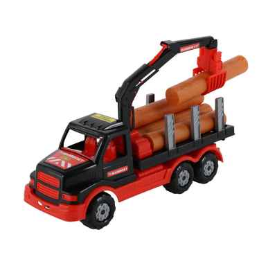 Камион с дървени трупи Polesie toys Mammoet