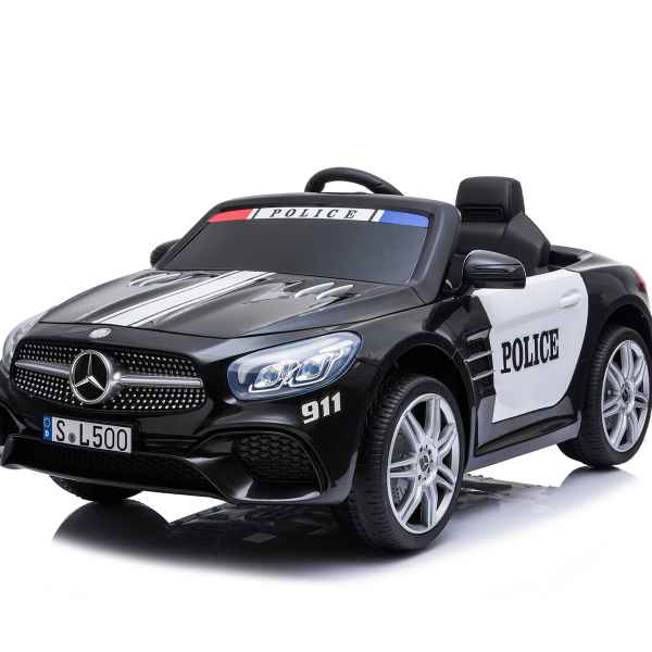Акумулаторна кола Kikka Boo Licensed Mercedes Benz SL500 Police Black-JUWmg.jpg