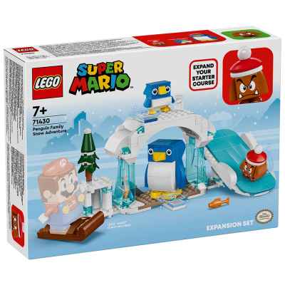 Конструктор LEGO Super Mario Комплект с допълнения penguin Family Snow Adventure