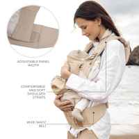 Ергономична раница Kinderkraft Huggy Bizuu, dune whisper-JWe6T.jpeg