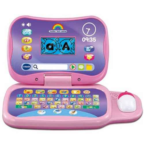 Интерактивна играчка Vtech, Образователен лаптоп, розов