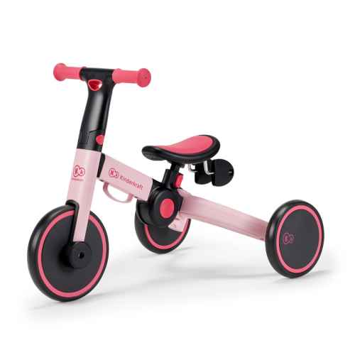 Триколка 3в1 KinderKraft 4TRIKE, розова