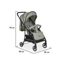 Лятна бебешка количка Cangaroo London, зелен-K0OuG.jpeg