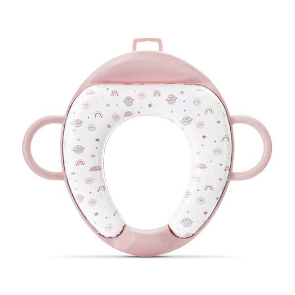 Мека приставка с облегалка Lorelli, Planets Pink-K3Z13.jpeg