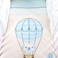Бебешки спален комплект Kikka Boo 2 части EU style, Puppy on Balloon РАЗПРОДАЖБА-KLXUc.jpg