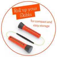 Въже за скачане Chillafish Skibbi, Orange-KPFwO.jpeg