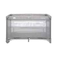 Бебешка кошара 2 нива Lorelli Carina, Grey stars-KRWnE.jpeg