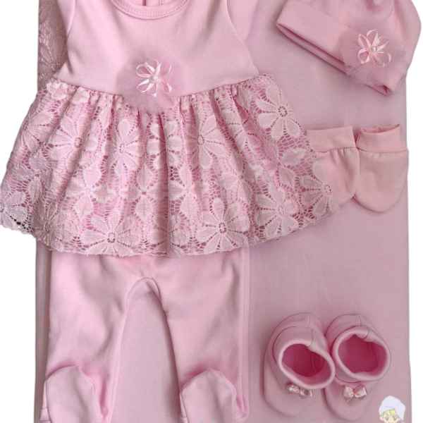 Комплект за изписване Светли, Дантела с цвете в розово-KaOq0.jpeg