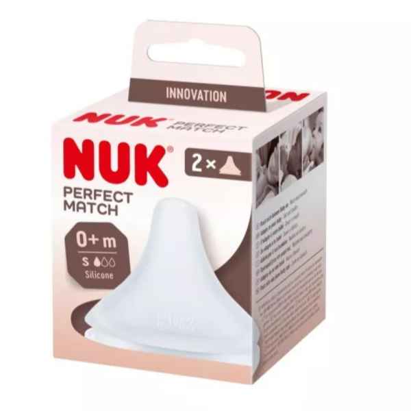 NUK Perfect Match биберон за храна силикон  S 0+, 2бр.-Kd8Zz.jpeg