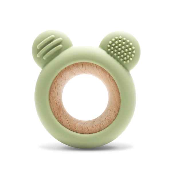 Силиконова гризалка с бук Lorelli МЕЧЕ, FRESH GREEN-KetWy.jpeg