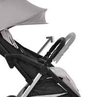Лятна бебешка количка Lorelli Loret с автоматично сгъване, Black-KhkTq.jpeg