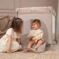 Бебешка кошара 2 нива Lorelli Carina, Blue stars-KkkON.jpeg