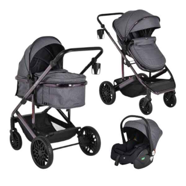 Комбинирана бебешка количка 3в1 Moni All road, Grey-KyagU.jpeg