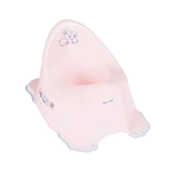 Бебешко анатомично гърне Chipolino Зайчета, Розово-KzVwg.jpg