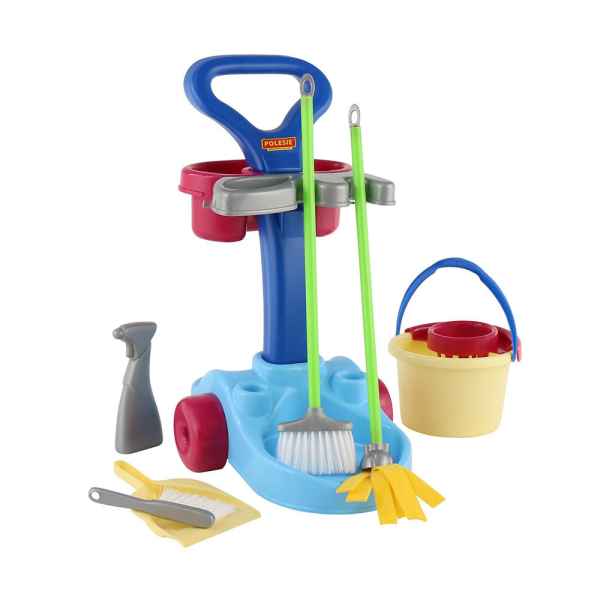 Количка за почистване Polesie toys-LColu.jpg