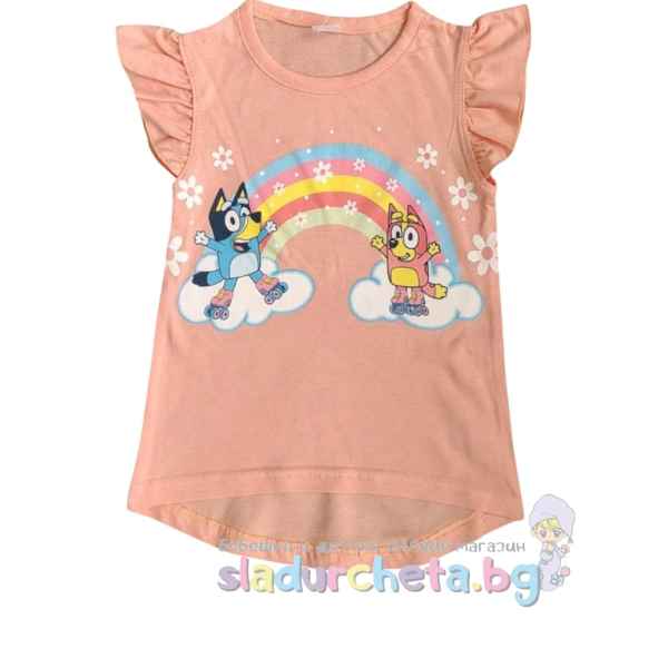 Детска тениска Светли, прасковен цвят-LPQqc.jpeg