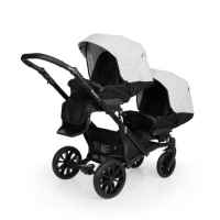Бебешка количка за близнаци 2в1 Kunert Booster Light, крем-LVcFl.jpeg