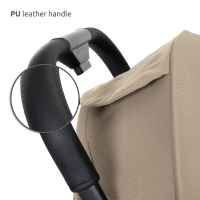 Лятна бебешка количка Lorelli Quick с автоматично сгъване, Beige-LZAyr.jpeg