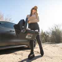 Комбинирана бебешка количка 3в1 Lorelli Alba Premium, Loden Green + Адаптори -Lo1BL.jpeg