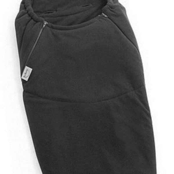 Чувалче за количка Teutonia Fleece Footmuff полар, черно-LpFm4.jpeg